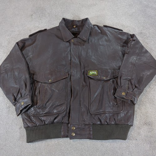 Vintage leather jacket mens - leather,