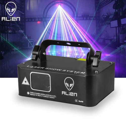 Alien rgb laser show - show, system