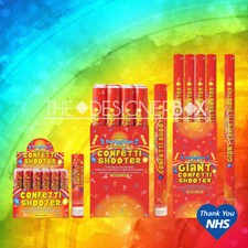 20cm 50cm 80cm Biodegradable Confetti Shooter Compressed Air Cannon Party Popper