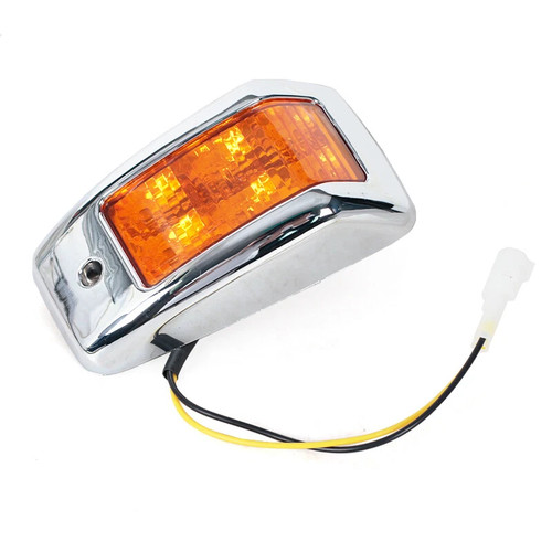 2pcs led electroplated turn - led,