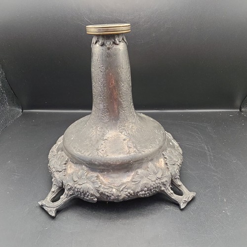 Antique engraved white metal - antique,