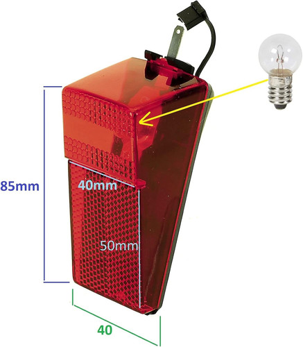 Bike dynamo light set bulb - bike, 6v