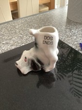 VINTAGE NOVELTY DOG ENDS ASH