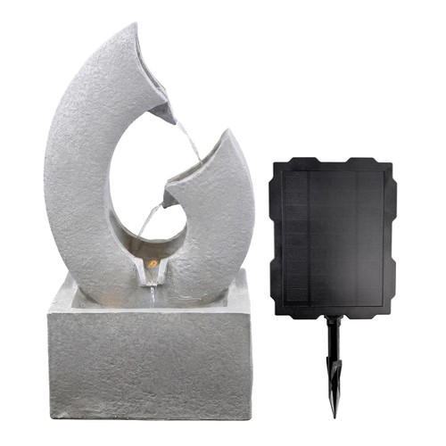 Solar powered water feature - water,