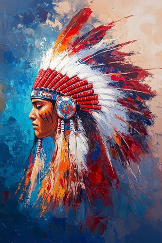 Native american indian - american,