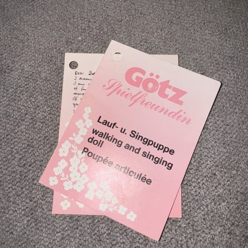 Gotz vintage walking singing - walking,