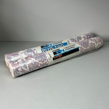 Vintage Crown Vinyl Floral Multicolour Ready Pasted Wallpaper x 2New Rolls 1970s