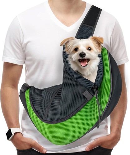 Sling pet carrier - carrier, dog