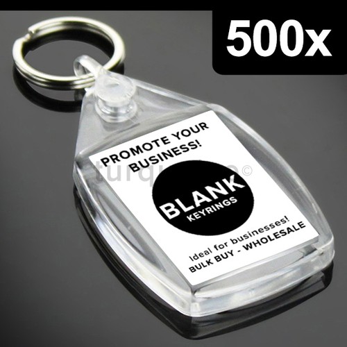 500x clear acrylic blank - 500x,