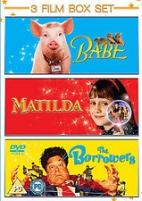 Babe/The Borrowers/Matilda DVD