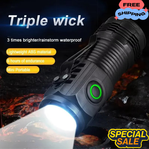 1200000lm usb rechargeable led - rechargeable,