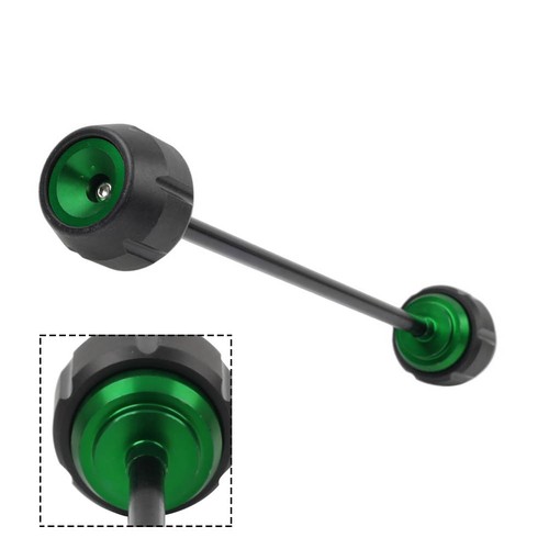 Front wheel axle fork crash - axle,
