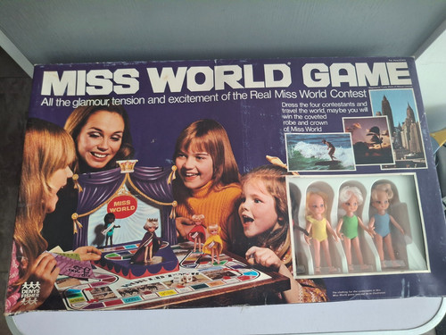 Vintage miss world - world, game