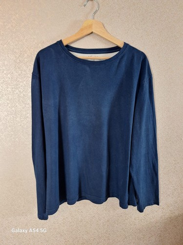 Men blue longsleeve crew - men's,