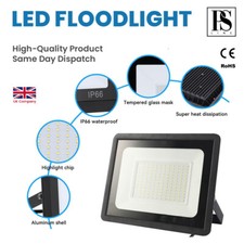 LED Floodlight Outside Light,Security Flood Lights, Outdoor Garden Lamp 10W-200W