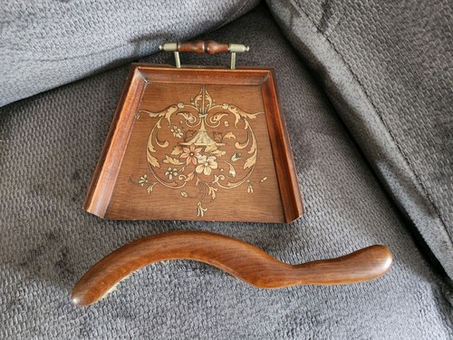 Vintage italian marquetry wood - italian,