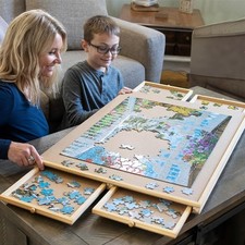 Foldable Wooden Jigsaw Puzzle