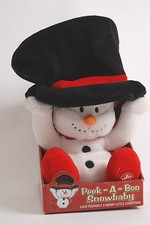 Peek-A-Boo Snow Baby Snowman