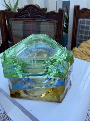 Vintage glass ashtrays from - glass,