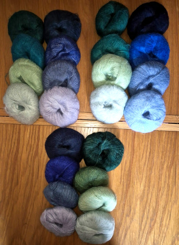 25g balls rowan kidsilk - 8,