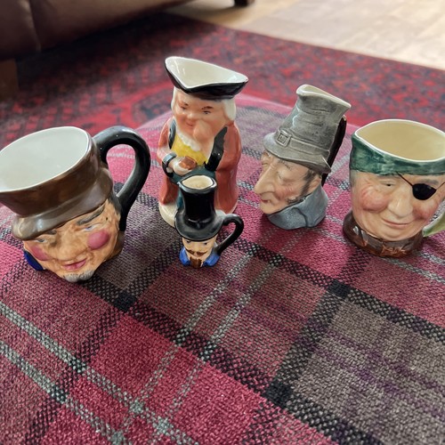 Various toby jugs - various,