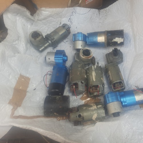 Parvalux motors job - lot,