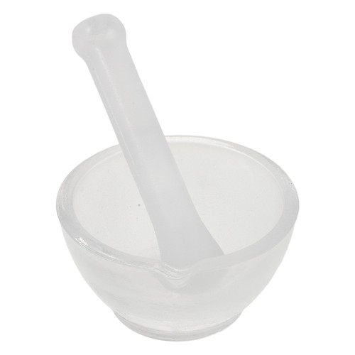 Transparent glass mortar and - transparent,