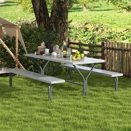 Picnic table bench set - table, with