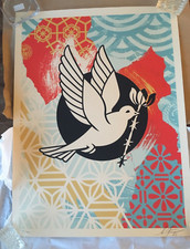 Shepard Fairey Barb Wire Dove
