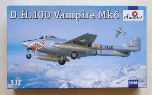 Model 72208 dh vampire - model,
