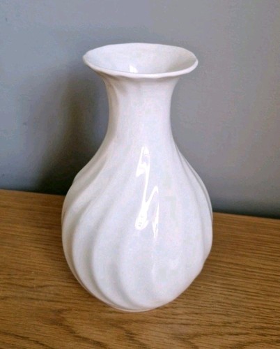 White vase vintage - white, sadler