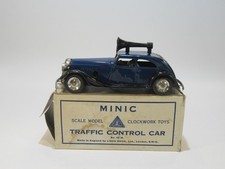 TRI-ANG MINIC 29M VAUXHALL POLICE TRAFFIC CONTROL CAR WITH ORIGINAL BOX C.1950'S