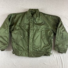 Vtg US Navy Extreme Cold Weather Deck Jacket & Liner Sz L 42-44 DSA-1-2089-63-C