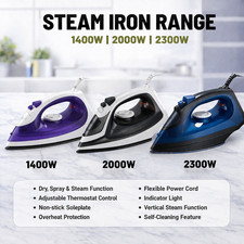 1400/2000/2300W Electric Steam
