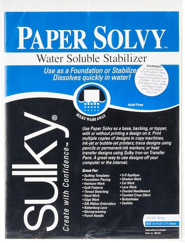 Sulky stabilizer silk - stabilizer,, white