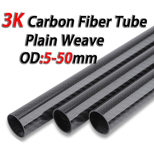 Carbon fibre tube gloss - fibre,