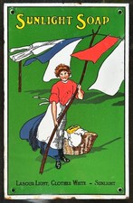 Circa 1900 Enamel Metal