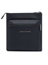 Armani Exchange Men's Borsa Messenger Crossbody Bag, Black