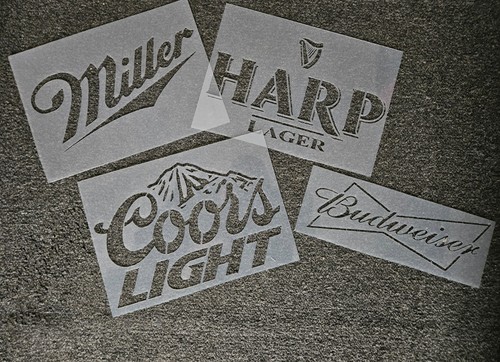 Drink beer stencils - drink,