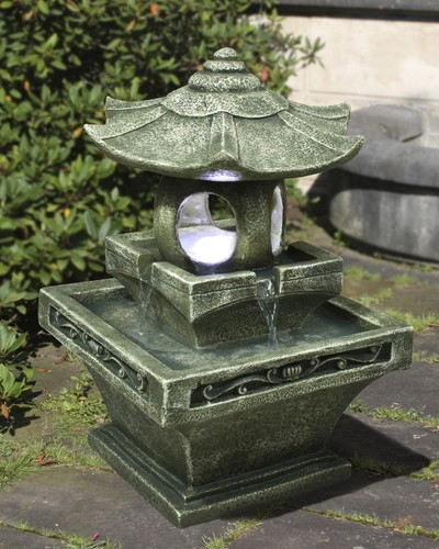 Fountain outdoor pagoda - fountain, outdoor-pagoda