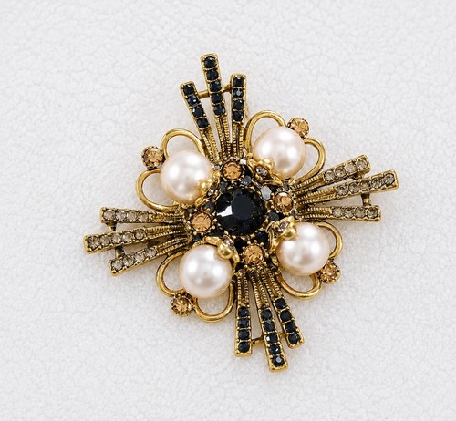 Vintage rhinestone and - rhinestone,