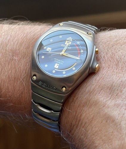 Seiko titanium kinetic arctura - seiko,