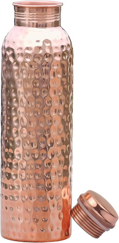 Copper water bottle - copper,