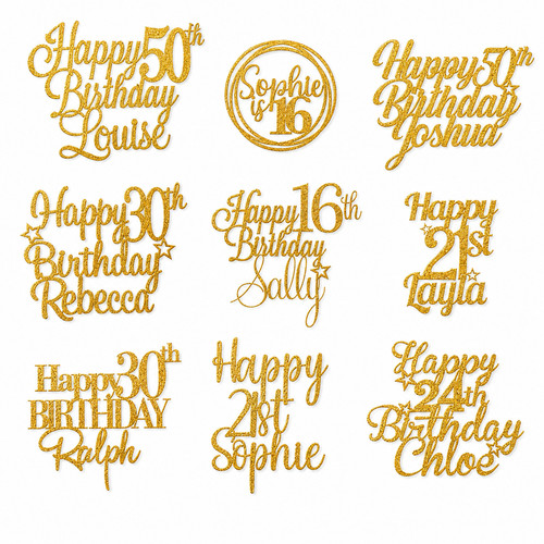 Personalised happy birthday - personalised,