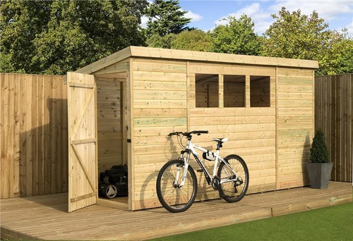 Empire 2600 pent garden - pent, shed