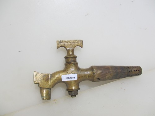 Vintage solid brass barrel - solid,