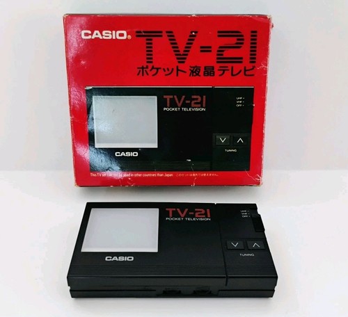 Vintage casio portable - tv-21,