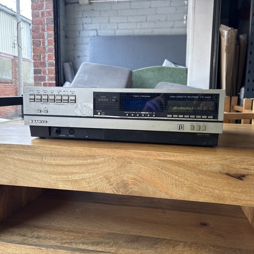 Sanyo vtc betacord - betacord, vcr