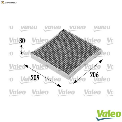 Interior air filter - air, 698715