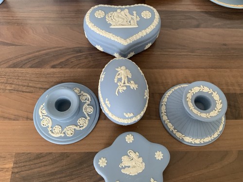 Five pieces wedgwood china - of,